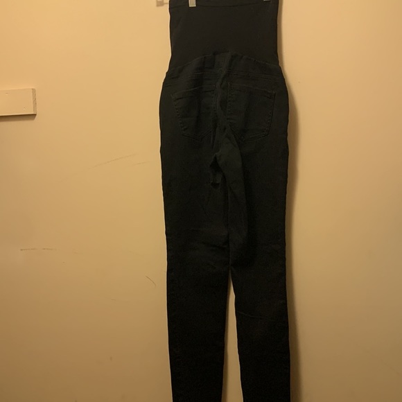 Motherhood Women’s Maternity Black Denim Jeans Size Small - Picture 2 of 4
